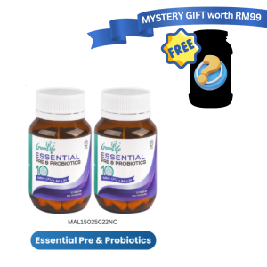 [TP] GREENLIFE ESSENTIAL PRE & PROBIOTICS 30c TWINPACK-MAL15025022NC (Free Supplement Gift)